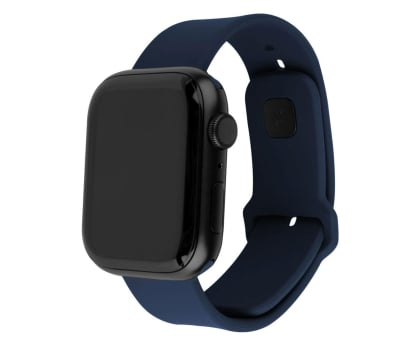 Pasek do smartwatchy FIXED Silicone Strap Set do Apple Watch 44/45/46/49 mm blue